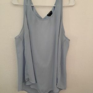 Torrid pale blue camisole with scoop back size 1